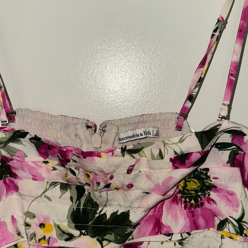 Floral Spaghetti Strap Dress A&F - Picture 4 of 4